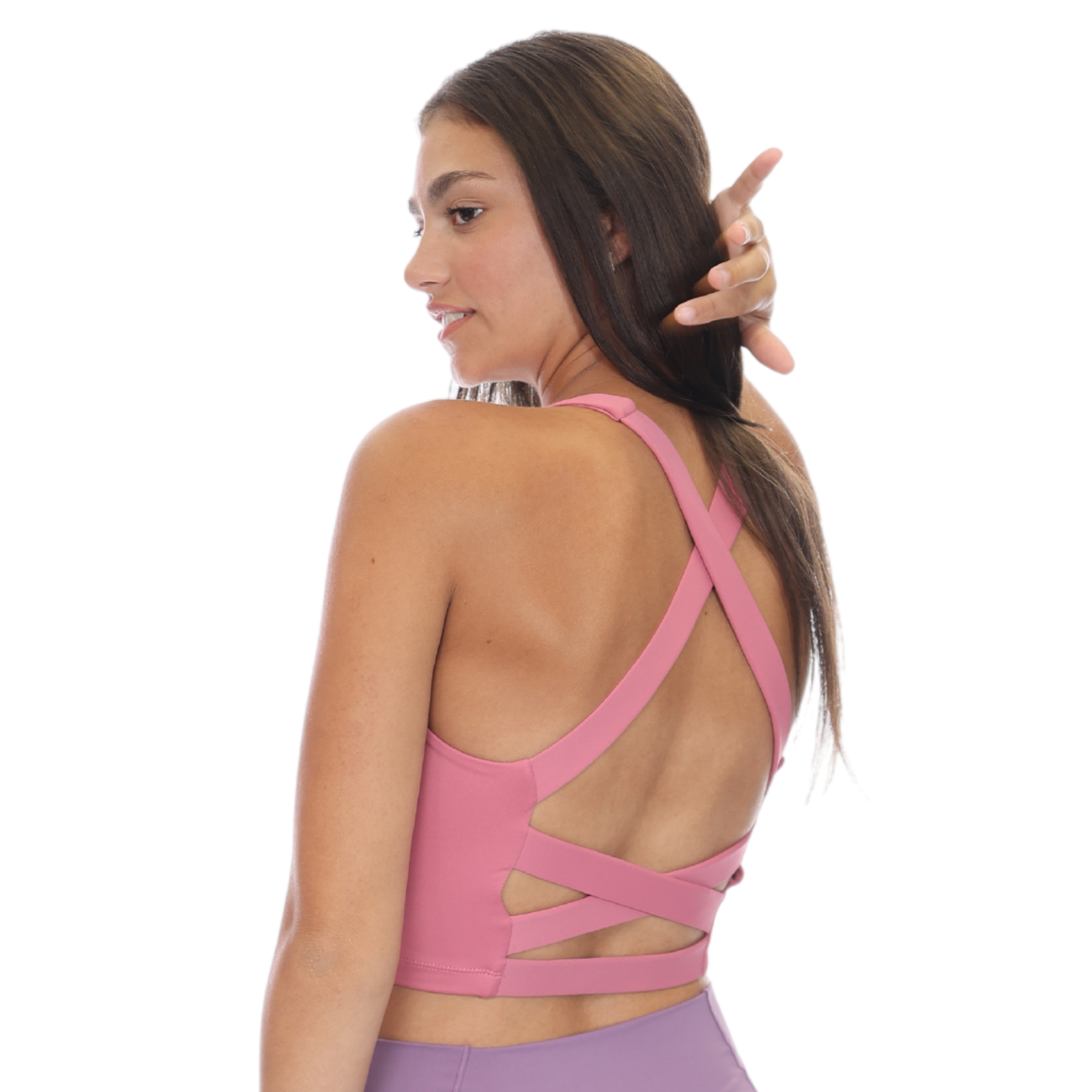 Built-in Bra Crossback Tank Fusion BraBlend™